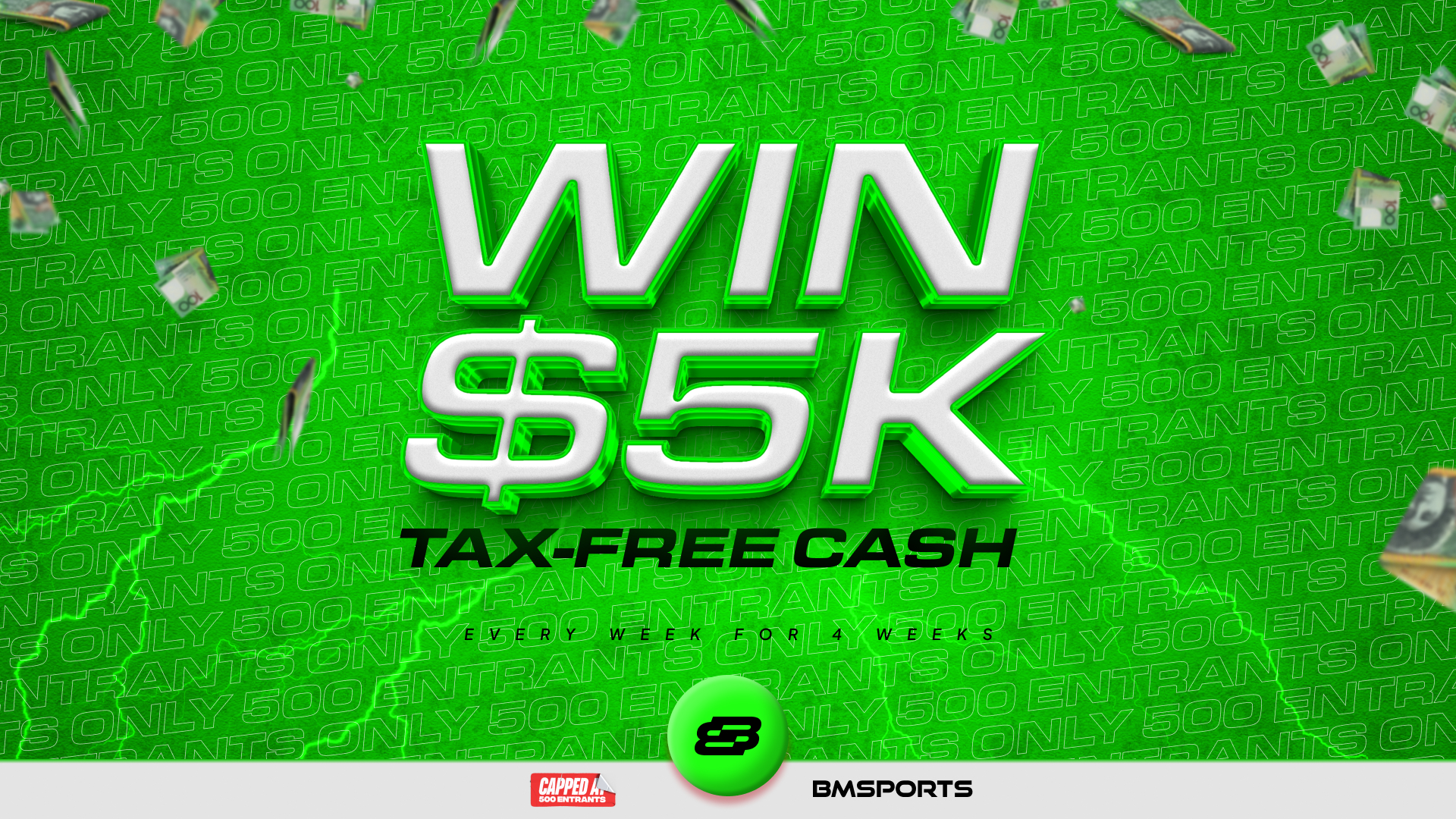 $5000 CASH GIVEAWAY