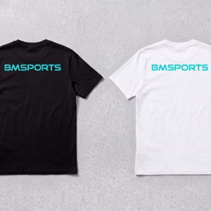 BMSPORTS BLUE TITLE TEE