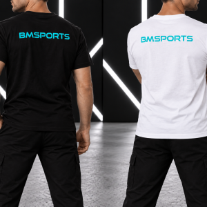BMSPORTS BLUE TITLE TEE